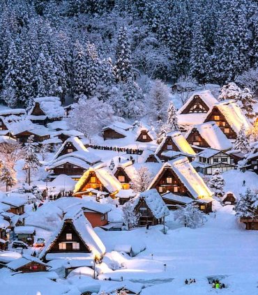 Сіракава-го і Гокаяма - оазис старої Японії