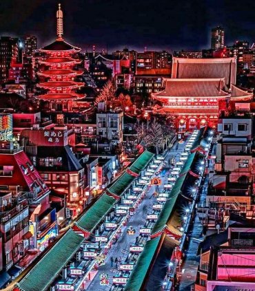 Токіо сучасний і традиційний