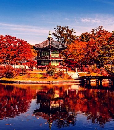 Осінні барви Кореї