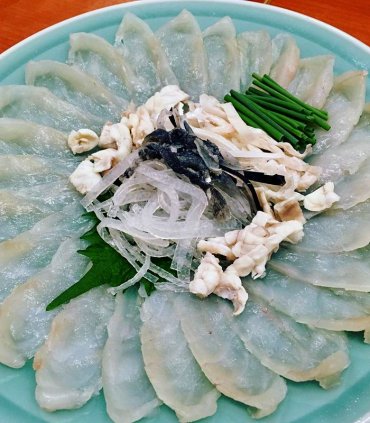 Вечеря з "отруйної" рибки Фугу