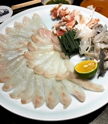 Вечеря з "отруйної" рибки Фугу