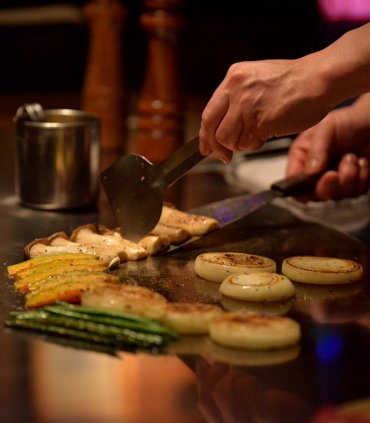 Вечеря Теппан'які з мармуровою яловичиною