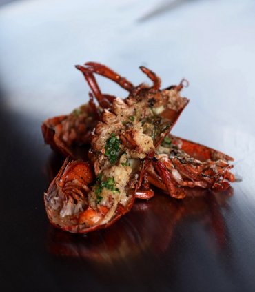 Вечеря Теппан'які з мармуровою яловичиною