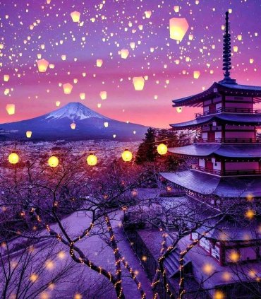 Зимові канікули в Японії