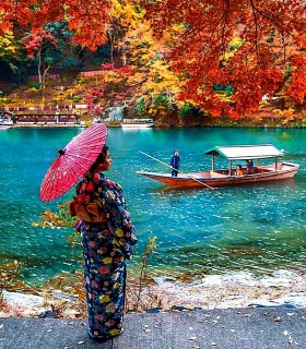 Клени момідзі в Японських Альпах