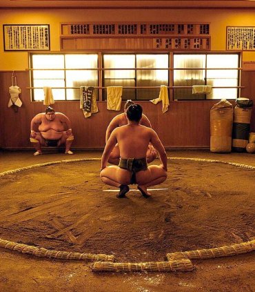Тренування борців сумо
