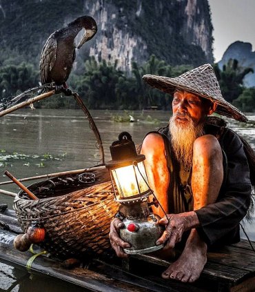 Укаї - риболовля з бакланами